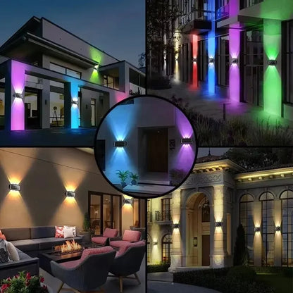 Waterproof Solar Up-Down Wall Light
